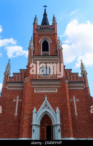 Katholische Kathedrale der Himmelfahrt der Heiligen Jungfrau Maria in Charkow, Ukraine Stockfoto