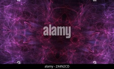 Abstrakter Hintergrund, der kosmische Staub oder Energie simuliert Stockfoto