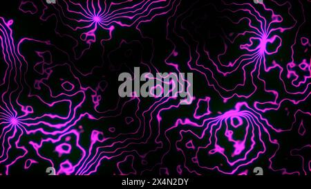 Abstrakter Hintergrund, der kosmische Staub oder Energie simuliert Stockfoto