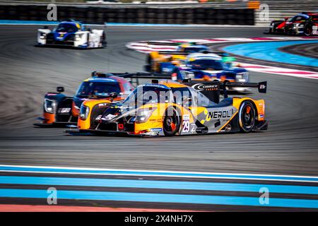 Le Castellet, Frankreich. Mai 2024. 29 CRESP Christophe (fra), MAYER Maximus (esp), MV2S Racing, Ligier JS P320 - Nissan, Aktion während der 2. Runde des Michelin Le Mans Cup 2024 auf dem Circuit Paul Ricard vom 3. Bis 5. Mai 2024 in Le Castellet, Frankreich - Foto Paulo Maria/DPPI Credit: DPPI Media/Alamy Live News Stockfoto