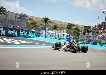 Miami Gardens, FL, USA. Mai 2024. Sprint. Rennen. F1 Miami GP am 4. Mai 2024 im Miami International Autodrome in Miami Gardens, Florida, USA. Quelle: Yaroslav Sabitov/YES Market Media/Alamy Live News. Stockfoto