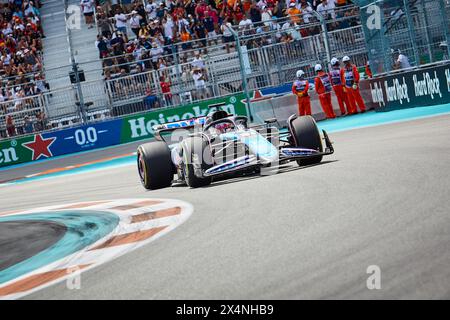 Miami Gardens, FL, USA. Mai 2024. Sprint. Rennen. F1 Miami GP am 4. Mai 2024 im Miami International Autodrome in Miami Gardens, Florida, USA. Quelle: Yaroslav Sabitov/YES Market Media/Alamy Live News. Stockfoto