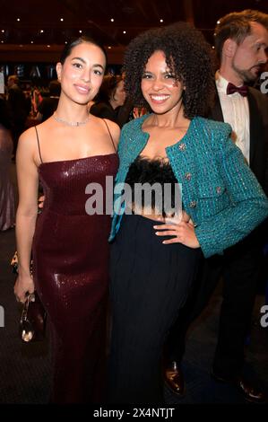 Gizem Emre und Aminata Belli bei der 74. Verleihung des Deutschen Filmpreises 2024 im Theater am Potsdamer Platz. Berlin, 03.05.2024 Stockfoto