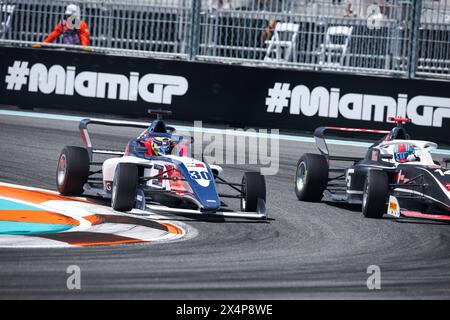 Miami, Florida, USA. Mai 2024. 30 MARTI Nerea (Spa), Campos Racing, Tatuus F4-T-421, Action während der 2. Runde der F1 Academy Championship 2024 vom 3. Bis 5. Mai 2024 auf dem Miami International Autodrome in Miami, USA - Foto Xavi Bonilla/DPPI Credit: DPPI Media/Alamy Live News Stockfoto