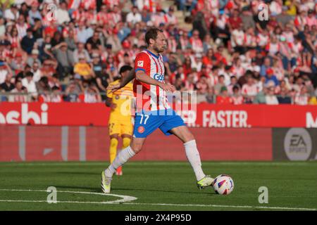 Mai 2024; Estadi Montilivi, Girona, Spanien, spanischer La Liga Fußball, Girona gegen Barcelona; Daly Blind Girona FC Stockfoto