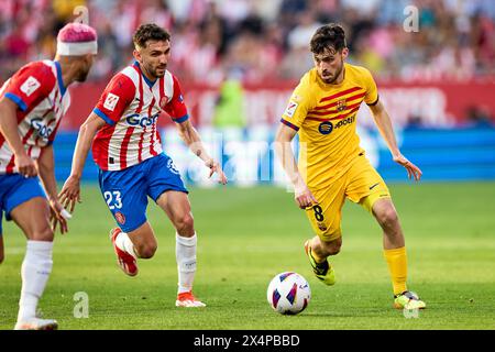 Giron, Spanien. Mai 2024. GIRON, SPANIEN - 4. MAI: . Pedri vom FC Barcelona während des Liga EA Sports Spiels zwischen Girona FC und FC Barcelona im Estadi Montilivi am 4. Mai 2024 in Giron, Spanien (Credit Image: © David Ramirez/DAX via ZUMA Press Wire) NUR REDAKTIONELLE VERWENDUNG! Nicht für kommerzielle ZWECKE! Quelle: ZUMA Press, Inc./Alamy Live News Stockfoto