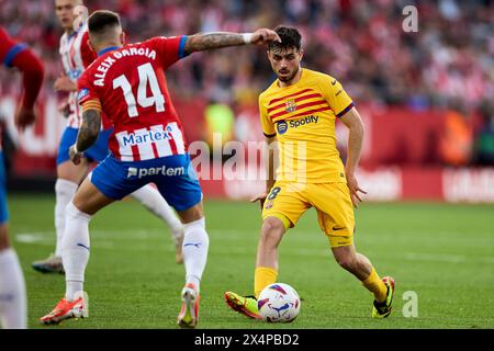 Giron, Spanien. Mai 2024. GIRON, SPANIEN - 4. MAI: . Pedri vom FC Barcelona während des Liga EA Sports Spiels zwischen Girona FC und FC Barcelona im Estadi Montilivi am 4. Mai 2024 in Giron, Spanien (Credit Image: © David Ramirez/DAX via ZUMA Press Wire) NUR REDAKTIONELLE VERWENDUNG! Nicht für kommerzielle ZWECKE! Quelle: ZUMA Press, Inc./Alamy Live News Stockfoto