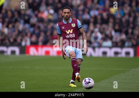 Burnley, Großbritannien. Mai 2024. Burnley, England, 4. Mai 2024: Vitinho of Burnley während des Premier League-Fußballspiels Burnley gegen Newcastle United im Turf Moor in Burnley, England (Richard Callis/SPP) Credit: SPP Sport Press Photo. /Alamy Live News Stockfoto