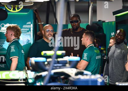 Miami, Mezzolombardo, USA. Mai 2024. Vor der Qualifikation zum FIA Formel 1 Grand Prix von Miami 2024 auf dem Miami International Autodrome in Miami, USA. (Kreditbild: © Daisy Facinelli/ZUMA Press Wire) NUR REDAKTIONELLE VERWENDUNG! Nicht für kommerzielle ZWECKE! Stockfoto