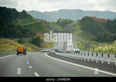 New Zealand State Highway 1 Stockfoto