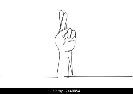 Einzelne einzeilige Zeichnungssymbole und -Symbole. Emoji-Handsymbole im Chat der Internetplattform. Kommunikation mit Handgesten. Nonverbale Zeichen. Kontin Stock Vektor