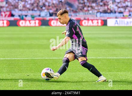 Stuttgart, Deutschland. Mai 2024. Bryan Zaragoza (FCB 17) im Spiel VFB STUTTGART - FC BAYERN MÜNCHEN 3-1 am 4. Mai 2024 in Stuttgart. Saison 2023/2024, 1.Bundesliga, Spieltag 32, 32.Spieltag, München, München Fotograf: ddp-Bilder/STAR-Bilder - DFL-VORSCHRIFTEN VERBIETEN JEDE VERWENDUNG VON FOTOGRAFIEN als BILDSEQUENZEN und/oder QUASI-VIDEO - Credit: ddp Media GmbH/Alamy Live News Stockfoto