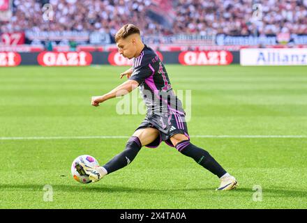 Stuttgart, Deutschland. Mai 2024. Bryan Zaragoza (FCB 17) im Spiel VFB STUTTGART - FC BAYERN MÜNCHEN 3-1 am 4. Mai 2024 in Stuttgart. Saison 2023/2024, 1.Bundesliga, Spieltag 32, 32.Spieltag, München, München Fotograf: ddp-Bilder/STAR-Bilder - DFL-VORSCHRIFTEN VERBIETEN JEDE VERWENDUNG VON FOTOGRAFIEN als BILDSEQUENZEN und/oder QUASI-VIDEO - Credit: ddp Media GmbH/Alamy Live News Stockfoto