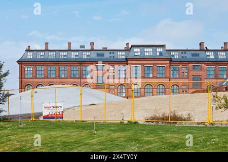 Teil des Neuen Naturhistorischen Museums Dänemarks während des Baues; Kopenhagen, Dänemark Stockfoto