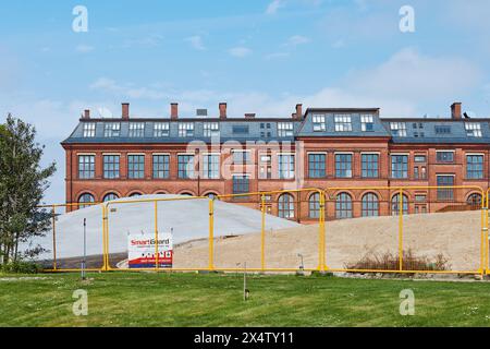 Teil des Neuen Naturhistorischen Museums Dänemarks während des Baues; Kopenhagen, Dänemark Stockfoto