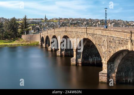 Der historische Hafen in Banff, Aberdeenshire, Schottland Stockfoto