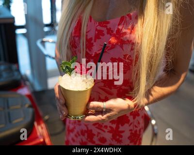 Teilnahme an der Gillian Hearst Birthday Celebration und der Kentucky Derby Party bei T-Squared Social in New York, NY am 4. Mai 2024. (Foto von David Warren /SIPA? USA) Credit: SIPA USA/Alamy Live News Stockfoto