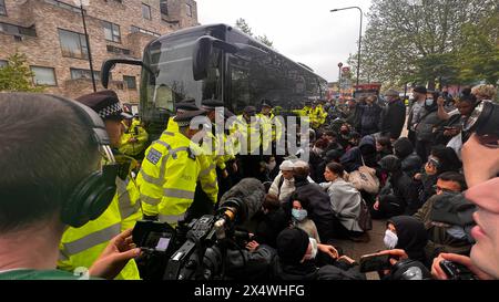 Peckham Anti-Migrantendeportationen protestieren Stockfoto