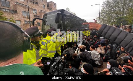 Peckham Anti-Migrantendeportationen protestieren Stockfoto