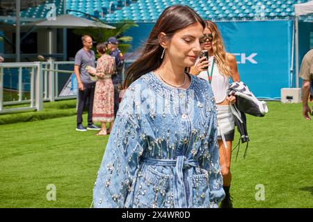 Miami Gardens, FL, USA. Mai 2024. Kelly Piquet. Wettkampftag. F1 Miami GP im Miami Autodrome in Miami Gardens, Florida, USA. Quelle: Yaroslav Sabitov/YES Market Media/Alamy Live News. Stockfoto