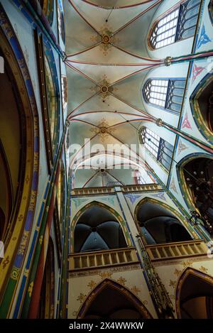 Celestory des heiligen Franziskus Xaverius oder de Krijtberg Chuch in Amsterdam, Nertherlands. Stockfoto