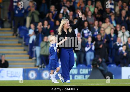 London, Großbritannien. Mai 2024. London, 5. Mai 2024: Während des Spiels der Barclays FA Womens Super League zwischen Chelsea und Bristol City in Kingsmeadow, London, England am 5. Mai 2024 (Pedro Soares/SPP) Credit: SPP Sport Press Photo. /Alamy Live News Stockfoto