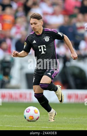 Bryan Zaragoza von Bayern München VfB Stuttgart - FC Bayern MŸnchen Fussball 1 . Bundesliga Saison 2023 / 2024 © diebilderwelt / Alamy Stock Stockfoto