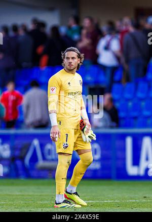 Huesca, Spanien. Mai 2024. HUESCA, SPANIEN - 4. MAI: . Während des Liga Hypermotion Matches zwischen SD Huesca und Real Oviedo im Estadio El Alcoraz am 4. Mai 2024 in Huesca, Spanien (Credit Image: © PG/DAX via ZUMA Press Wire) NUR REDAKTIONELLE VERWENDUNG! Nicht für kommerzielle ZWECKE! Stockfoto