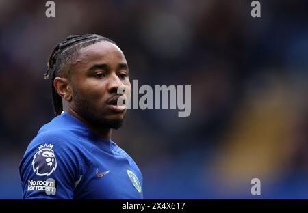 London, Großbritannien. Mai 2024. Christopher Nkunku aus Chelsea während des Premier League-Spiels in Stamford Bridge, London. Der Bildnachweis sollte lauten: David Klein/Sportimage Credit: Sportimage Ltd/Alamy Live News Stockfoto