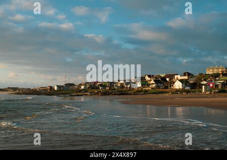 costa de punta del diablo al amanecer Stockfoto