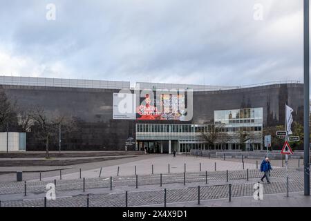 Vorderansicht des Kunstvereins für die Rheinlande und Westfalen. Kunstschulen und Kunstinstitutionen Stockfoto