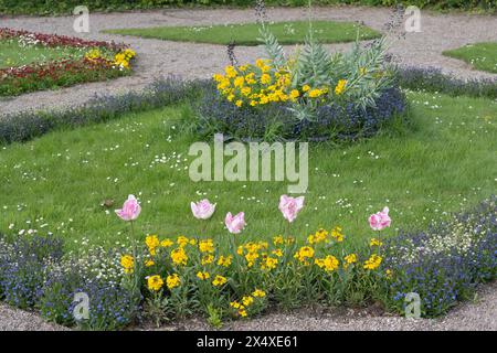 Russischer Garten im Schlosspark Belvedere, Weimar, Thüringen, Deutschland Stockfoto