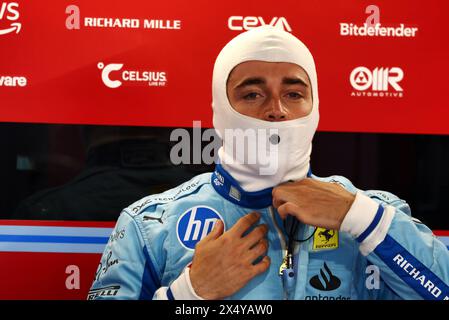 Charles Leclerc (MON) Ferrari. Formel-1-Weltmeisterschaft, Rd 6, Miami Grand Prix, Sonntag, 5. Mai 2024. Miami International Autodrome, Miami, Florida, USA. Stockfoto