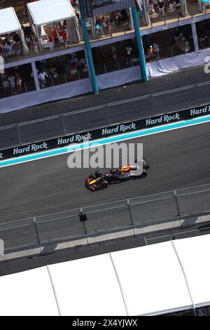 Miami, FL, USA. Mai 2024. Luftaufnahme des Grand Prix von Miami 2024 am 5. Mai 2024 in Miami, Florida. Quelle: Mpi34/Media Punch/Alamy Live News Stockfoto