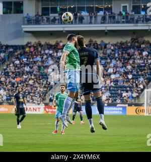 MLS-Spiel zwischen Philadelphia Union und Seattle Sounders FC im Subaru Park. Stockfoto