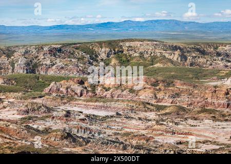 Hell's Half Acre in Natrona County, Wyoming, USA Stockfoto