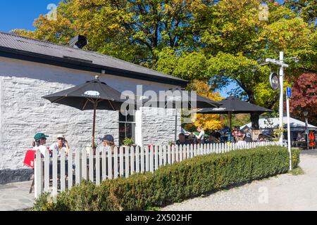 The Fork And Tap Restaurant, Buckingham Street, Arrowtown, Otago, South Island, Neuseeland Stockfoto