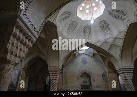 Shiraz, Iran - 16. März 2024: Vakil Bath ist ein altes öffentliches Badehaus in Shiraz, Iran. Stockfoto