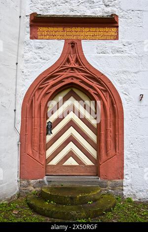 Detail, Schloss Welfenschloss, Hannoversch Münden, Niedersachsen, Deutschland, Europa Stockfoto