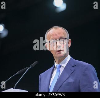 Berlin, Deutschland 06. - 08. Mai 2024: 36. Parteitag der CDU Deutschlands im Bild: Friedrich Merz CDU *** Berlin 06 08 Mai 2024 36 Parteikonferenz der CDU Deutschland im Bild Friedrich Merz CDU Copyright: XFotostandx/xReuhlx Stockfoto