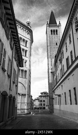 Die Kathedrale von Parma, ein Wahrzeichen Italiens Stockfoto