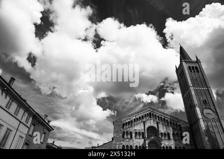 Die Kathedrale von Parma, ein Wahrzeichen Italiens Stockfoto