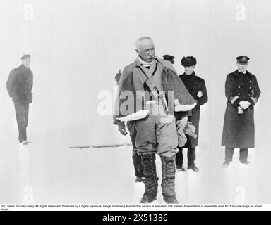 Roald Amundsen. Norwegischer Polarforscher. 1872-1928. Stockfoto