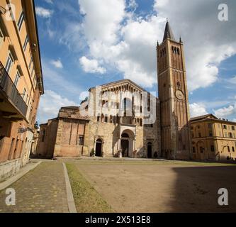 Die Kathedrale von Parma, ein Wahrzeichen Italiens Stockfoto