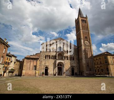 Die Kathedrale von Parma, ein Wahrzeichen Italiens Stockfoto