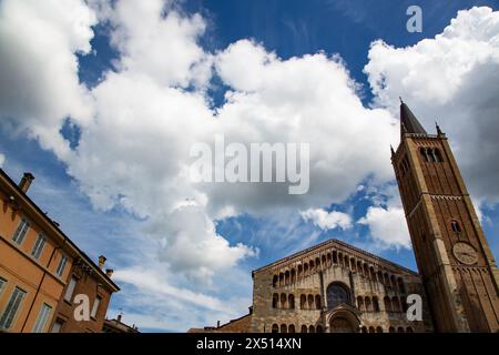 Die Kathedrale von Parma, ein Wahrzeichen Italiens Stockfoto