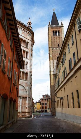 Die Kathedrale von Parma, ein Wahrzeichen Italiens Stockfoto