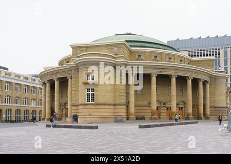 Convocation Hall Gebäudearchitektur in Toronto, Kanada Stockfoto