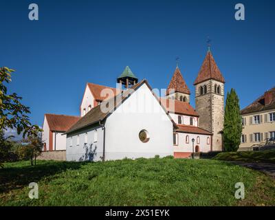 Basilika Sankt Peter und Paul, Insel Reichenau, Deutschland Stockfoto