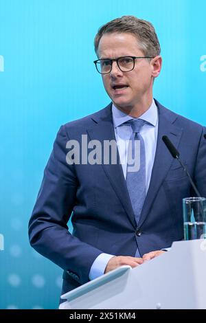 Berlin, Deutschland 06. - 08. Mai 2024: 36. Parteitag der CDU Deutschlands im Bild: Carsten Linnemann, CDU *** Berlin 06 08 Mai 2024 36 Parteitag der CDU Deutschland im Bild Carsten Linnemann, CDU Copyright: XFotostandx/xReuhlx Stockfoto